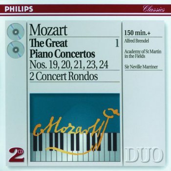 Wolfgang Amadeus Mozart Rondo for Piano & Orchestra in D major, K. 382: Rondo. c. (Allegro)