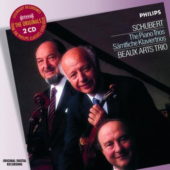 Beaux Arts Trio Piano Trio in one movement in B Flat Major, D. 28 "Sonata": Allegro