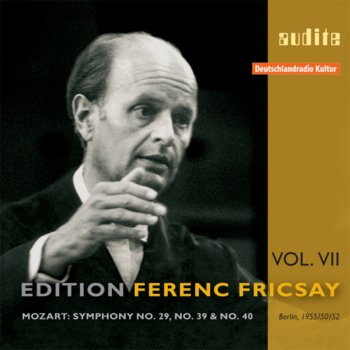 Исполнитель Ferenc Fricsay feat. RIAS-Symphonie-Orchester, альбом Mozart: Symphony No. 29, No. 39 & No. 40 (Edition Ferenc Fricsay)