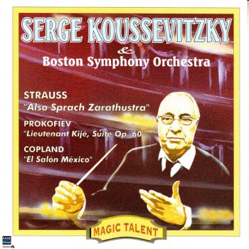 Boston Symphony Orchestra feat. Serge Koussevitzky Also sprach Zarathustra op.30