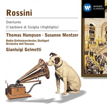 Gioachino Rossini, Gianluigi Gelmetti/Susanne Mentzer/Thomas Hampson/Orchestra della Toscana & Gianluigi Gelmetti Il Barbiere di Siviglia, Atto Primo: Duetto: Dunque io son tu non m'inganni? (Figaro/Rosina)