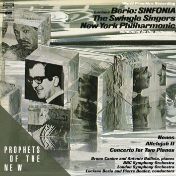 Исполнитель Luciano Berio, альбом Berio: Sinfonia & Concerto for Two Pianos