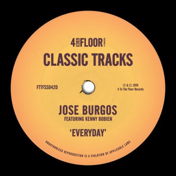Jose Burgos feat. Kenny Bobien Everyday (Instrumental)