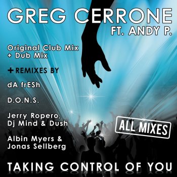 Greg Cerrone feat. Andy P Taking Control of You - DA frESh remix radio