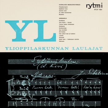 Ylioppilaskunnan Laulajat - YL Male Voice Choir Madetoja : Hän kulkevi kuin yli kukkien [She walks on flowers]