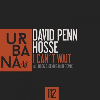 Исполнитель David Penn & Hosse, альбом I Can't Wait - Single