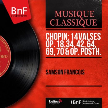 Samson François 3 Valses, Op. 34: No. 2 in A Minor