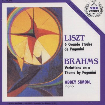 Abbey Simon Studies (variations On A Theme By Paganini), Op. 35 - Book Ii