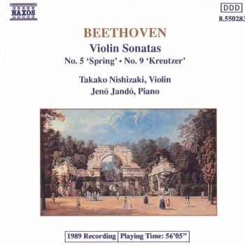 Ludwig van Beethoven feat. Takako Nishizaki & Jenő Jandó Violin Sonata No. 9 in A Major, Op. 47 "Kreutzer": III. Finale: Presto