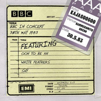 Kajagoogoo White Feathers (BBC In Concert) [Live]