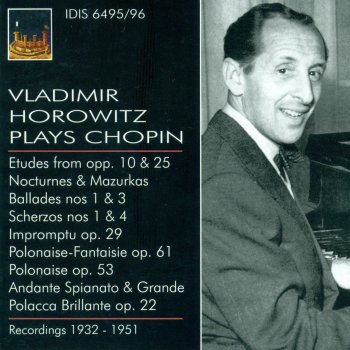 Vladimir Horowitz Etudes, Op. 25: Etude No. 15 in F major, Op. 25, No. 3