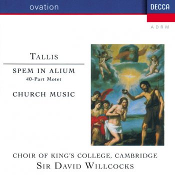 Thomas Tallis, Choir of King's College, Cambridge, Cambridge University Music Society, John Langdon & Sir David Willcocks Spem in alium