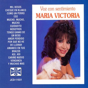 Maria Victoria Tengo Ganas De Un Beso