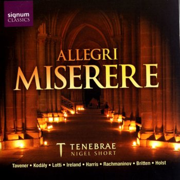 Gregorio Allegri; Tenebrae Miserere