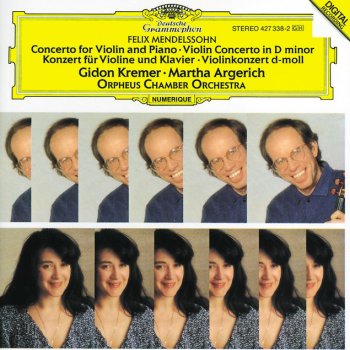 Felix Mendelssohn; Gidon Kremer, Martha Argerich, Orpheus Chamber Orchestra Concerto For Violin, Piano And Strings In D Minor, MWV 04: 3. Allegro molto
