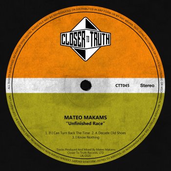 Mateo Makams If I Can Turn Back The Time