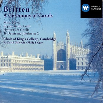 Sir David Willcocks, King's College Choir, Cambridge & Osian Ellis A Ceremony of Carols, Op.28: As dew in Aprille