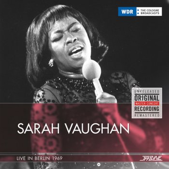 Sarah Vaughan Announcement - Live