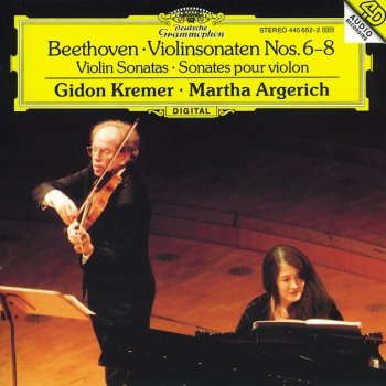 Ludwig van Beethoven, Gidon Kremer & Martha Argerich Sonata For Violin And Piano No.6 In A, Op.30 No.1: 3. Allegretto con variazioni