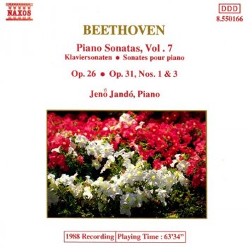 Ludwig van Beethoven feat. Jenő Jandó Piano Sonata No. 16 in G Major, Op. 31 No. 1: I. Allegro vivace