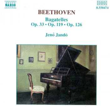 Ludwig van Beethoven feat. Jenő Jandó 6 Bagatelles, Op. 126: No. 1 in G Major: Andante con moto