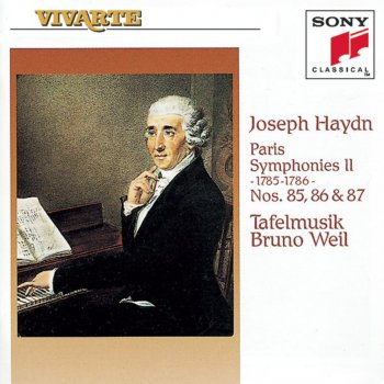 Исполнитель Bruno Weil feat. Tafelmusik, альбом Haydn: Paris Symphonies Hob. I:85, 86 & 87