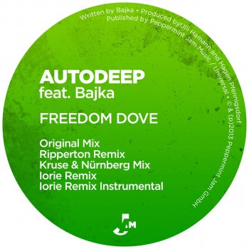 Исполнитель Autodeep, альбом Freedom Dove