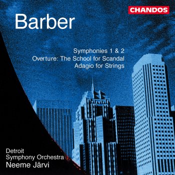 Samuel Barber feat. Neeme Järvi & Detroit Symphony Orchestra Symphony No. 1 in One Movement, Op. 9