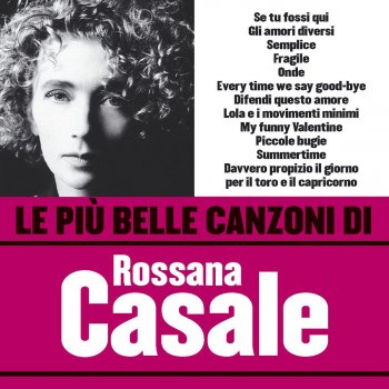 Rossana Casale Lola e i movimenti minimi