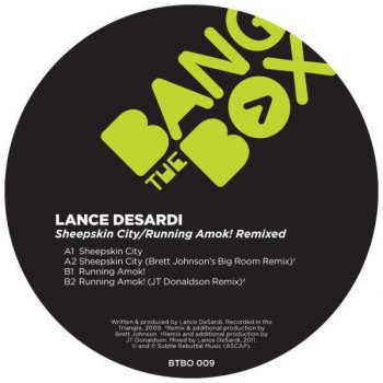 Исполнитель Lance Desardi, альбом Sheepskin City / Running Amok! Remixed