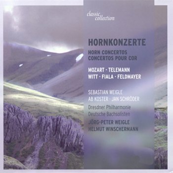 Johann Georg Feldmayer feat. Ab Koster, Jan Schröder, German Bach Soloists & Helmut Winschermann Concerto for 2 Horns in F Major: I. Allegro brillante