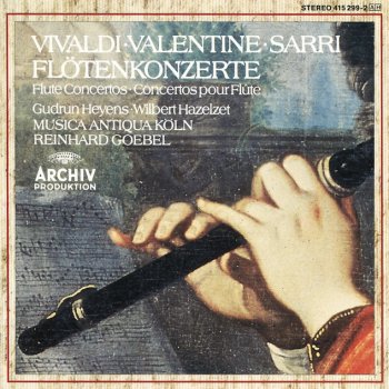 Robert Valentine, Gudrun Heyens, Musica Antiqua Köln & Reinhard Goebel Concerto for Recorder and Strings in B flat: 1. Adagio