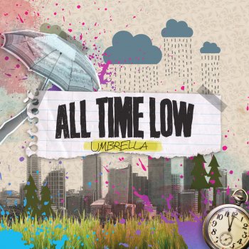 All Time Low Umbrella