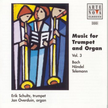 Исполнитель Erik Schultz feat. Jan Overduin, альбом Music for Trumpet and Organ Vol. 3: Bach, Händel & Telemann