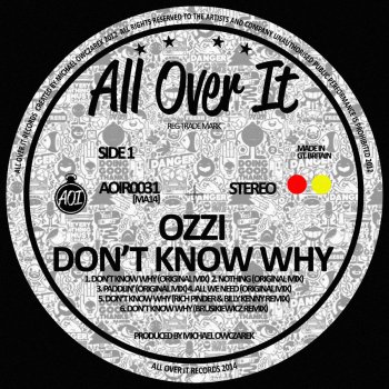 Özzi Don't Know Why (Brusikiewicz Remix)