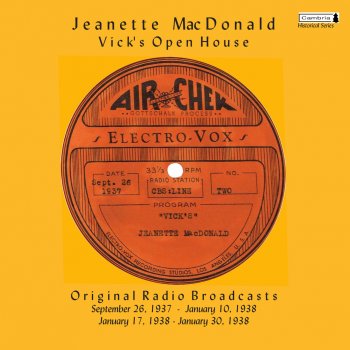 Jeanette MacDonald Zigeunermelodien, Op. 55, B. 104: 4. Als die alte Mutter (Songs my Mother Taught Me)