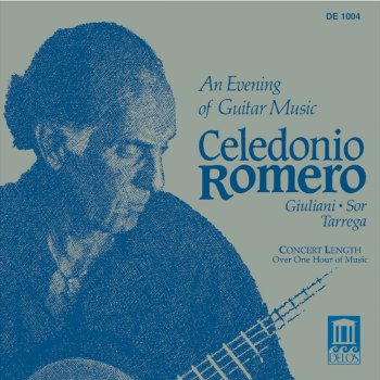 Исполнитель Celedonio Romero, альбом Giuliani, Sor & Tarrega: An Evening of Guitar Music