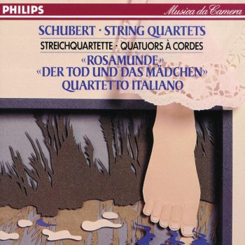Franz Schubert feat. Quartetto Italiano String Quartet No.14 in D minor, D.810 -"Death and the Maiden": 1. Allegro