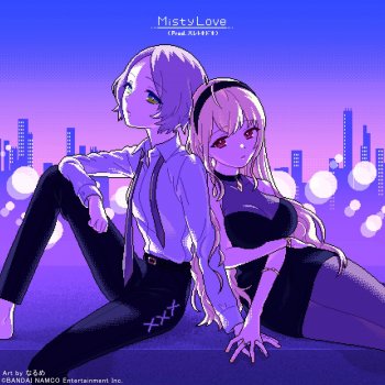 電音部 feat. ハレトキドキ, 白金 煌 (CV: 小宮有紗) & 灰島銀華 (CV: 澁谷梓希) Misty Love