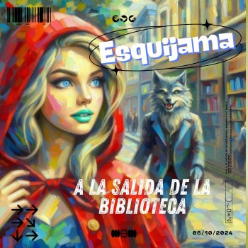 Esquijama A la salida de la biblioteca
