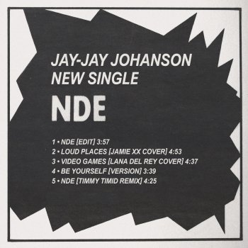 Jay-Jay Johanson Loud Places