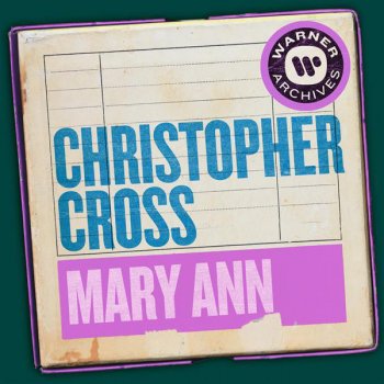 Christopher Cross Mary Ann