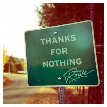 Jordan Rowe Thanks for Nothing
