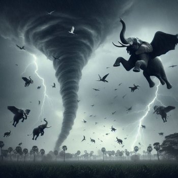 LIL MANDARIN Elephant Storm