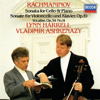 Sergei Rachmaninoff, Lynn Harrell & Vladimir Ashkenazy Vocalise, Op.34, No.14 (Arr. for Cello)