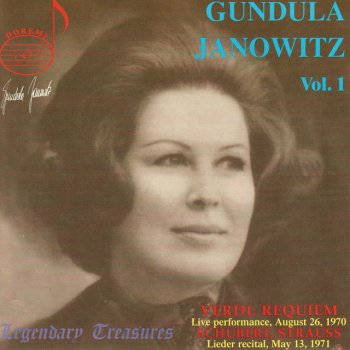 Исполнитель Gundula Janowitz, альбом Gundula Janowitz Vol. 1
