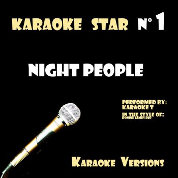 Karaoke T Night People (in the style of Ronnie James Dio), [lead part played by piano]