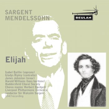 Исполнитель Sir Malcolm Sargent, альбом Elijah