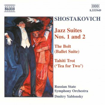 Dmitry Yablonsky feat. Russian State Symphony Orchestra Bolt, Op. 27a (Ballet Suite No. 5): VI. The Dance of the Colonial Slave-Girl