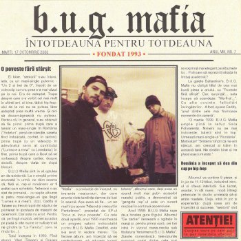 b.u.g. mafia Poezie de Strada